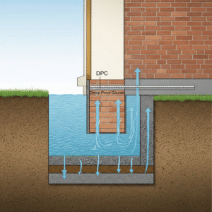 Groundwater Rising vs. DPC Blocking It